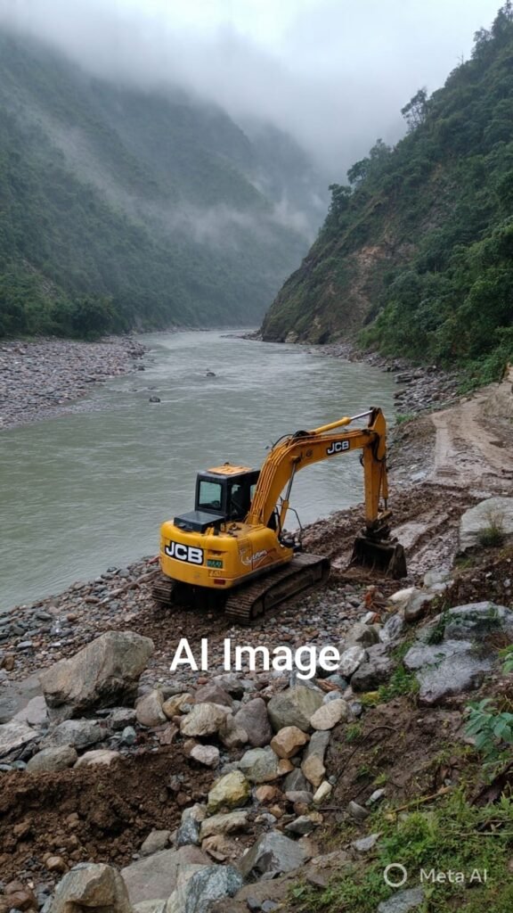 खनन पट्टाधारक ने ग्रामीणों की अनुमती बिना रातोंरात खोद दी सड़क, गुस्साए ग्रामीण फ़रियाद लेकर पहुंचे संयुक्त मजिस्ट्रेट रानीखेत के पास ।