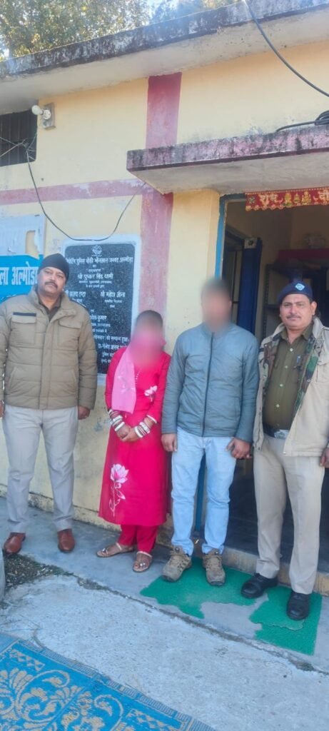 थाना भतरौजखान की त्वरित कार्यवाही से गुमशुदा युवती को सकुशल किया बरामद