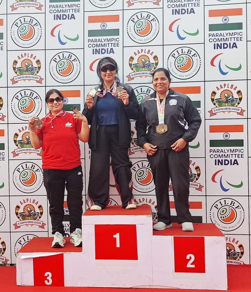 रानीखेत की प्रीति गोस्वामी ने पैरा लॉन बाउल्स नेशनल चैंपियनशिप में जीता गोल्ड और सिल्वर मेडल