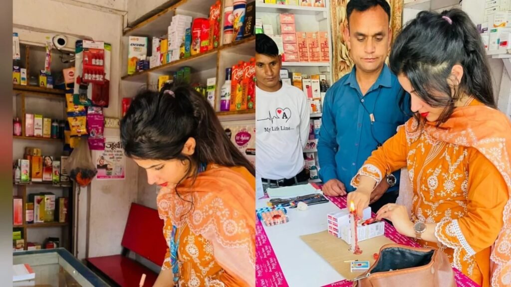 औषधि निरीक्षक ने रानीखेत-मजखाली में औचक निरीक्षण कर एक मेडिकल स्टोर की खरीद बिक्री पर रोक लगायी।