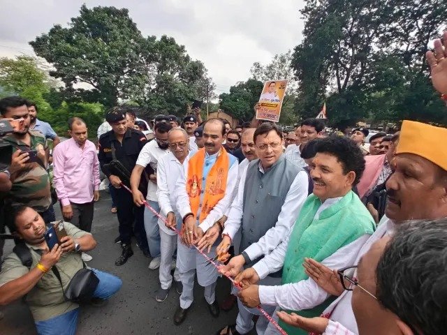 धनगड़ी पुल के उद्घाटन से सामने आई भाजपा की गुटबाजी, अंतिम समय में अनिल बलूनी को दी गई सूचना, बलूनी ने जताई नाराज़गी।