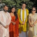 फिल्म हनुमान अंश की टीम ने कैंची धाम पहुंच कर नीब करौरी बाबा का लिया आशीर्वाद।